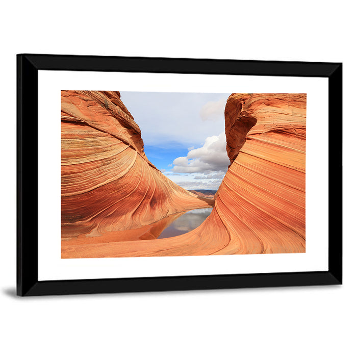 The Wave at Coyote Buttes Wall Art as a framed print