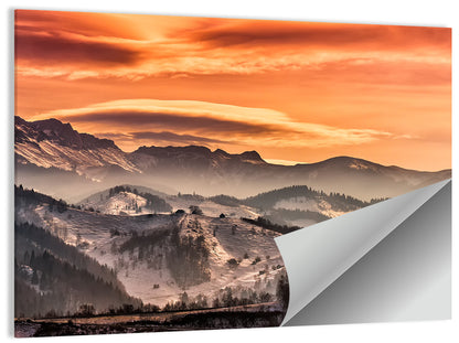 Pestera Mountains Wall Art