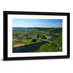 Piesport Moselle River View Wall Art