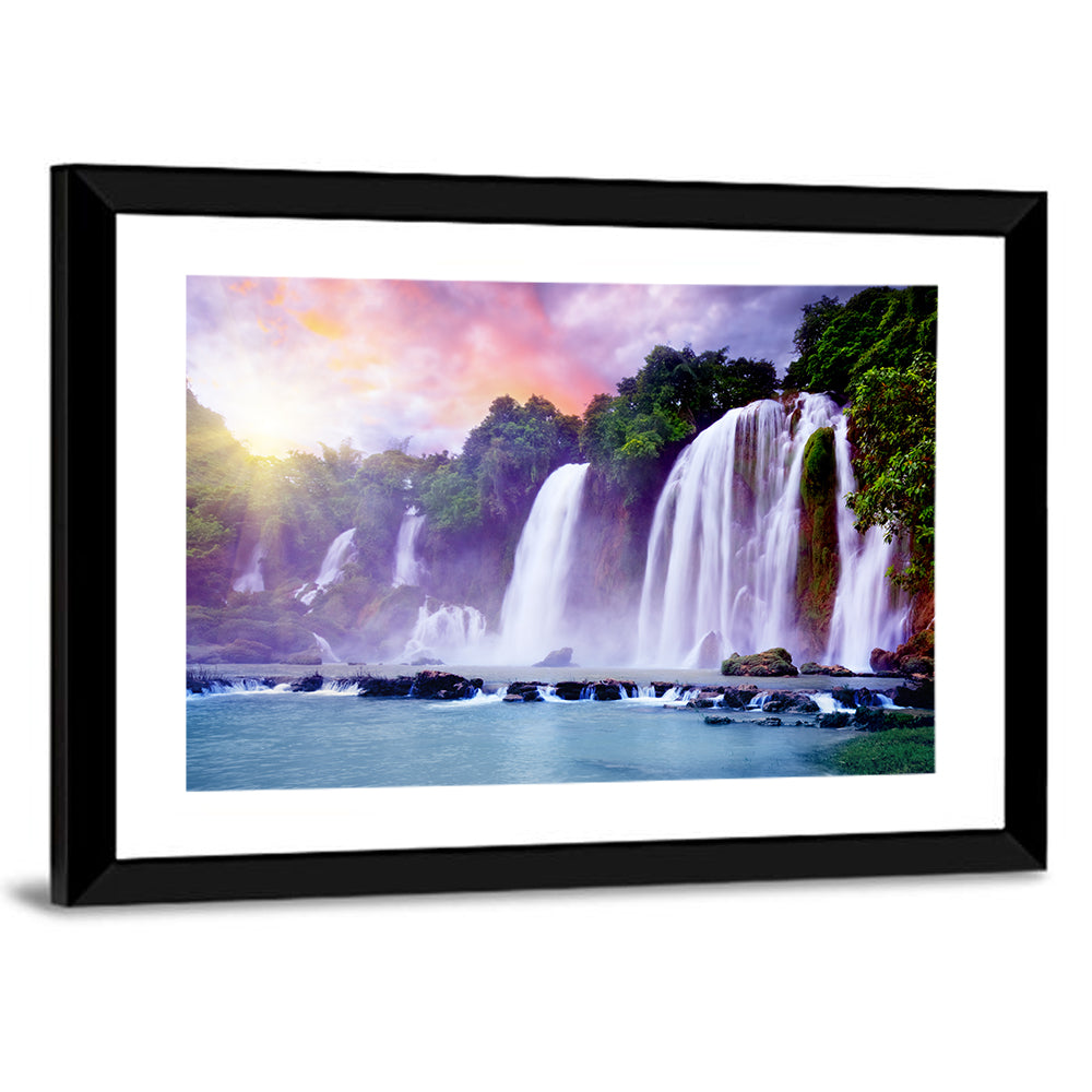 Ban Gioc Banyue Waterfall Wall Art