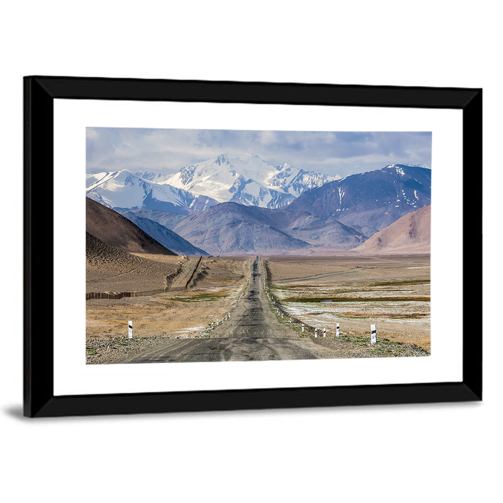 Pamir Mountain Road Wall Art