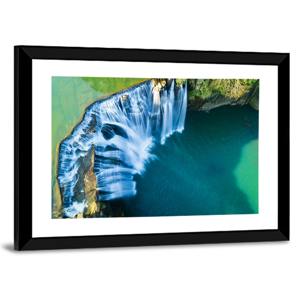 Shifen Waterfall Aerial Wall Art