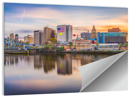 Newark Skyline Wall Art