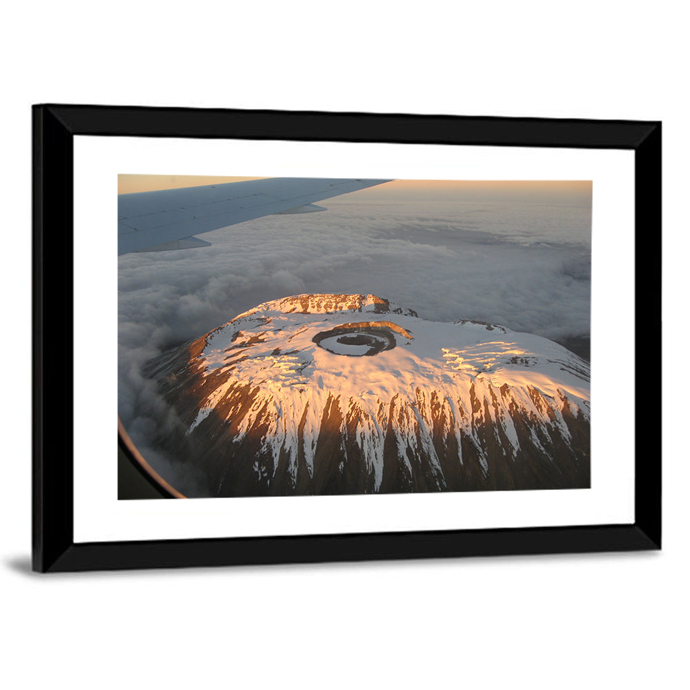 Mount Kilimanjaro Sunset Wall Art