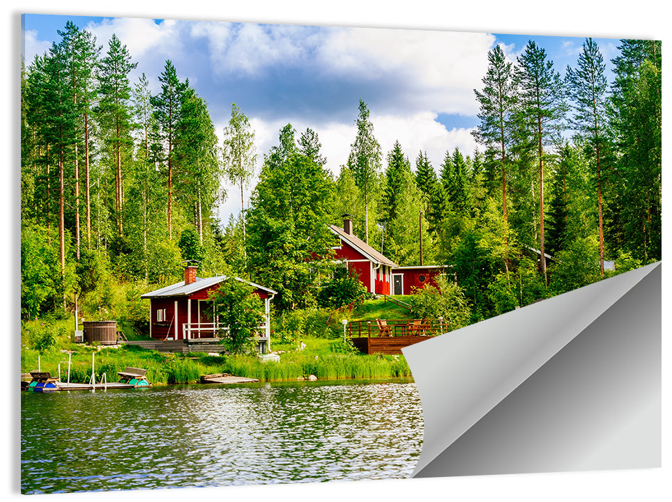 Finnish Cottage Wall Art