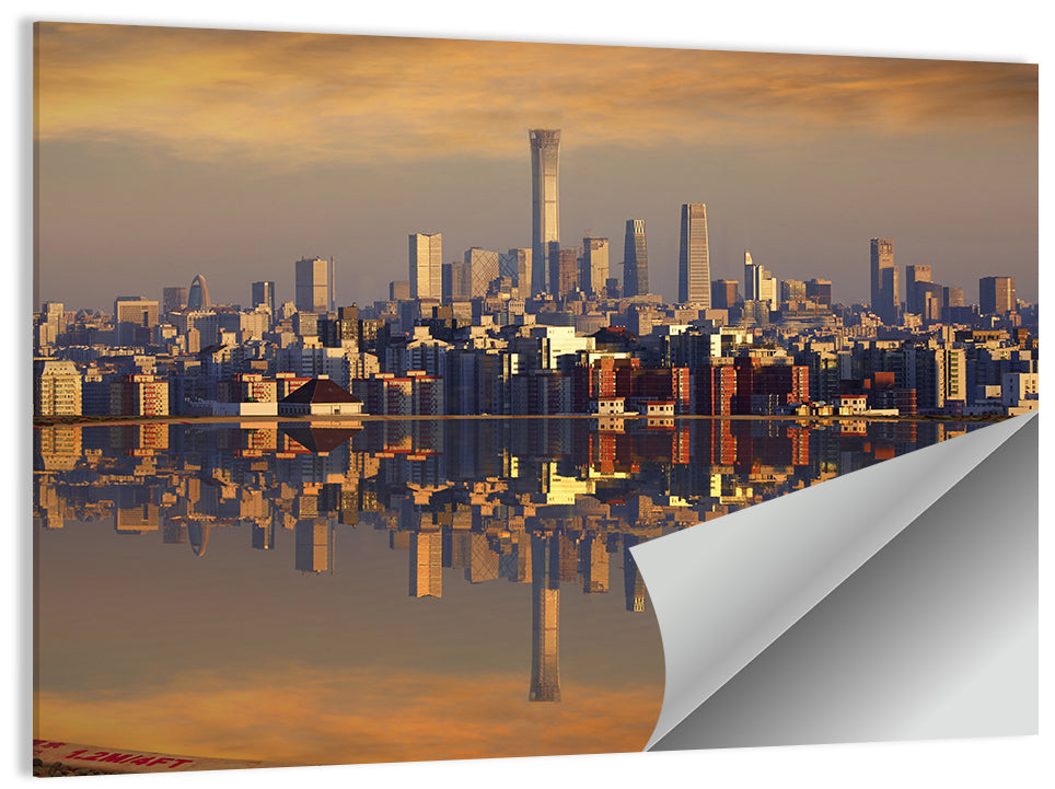 Beijing Skyline Wall Art