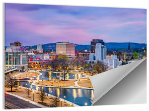 Huntsville Downtown Wall Art