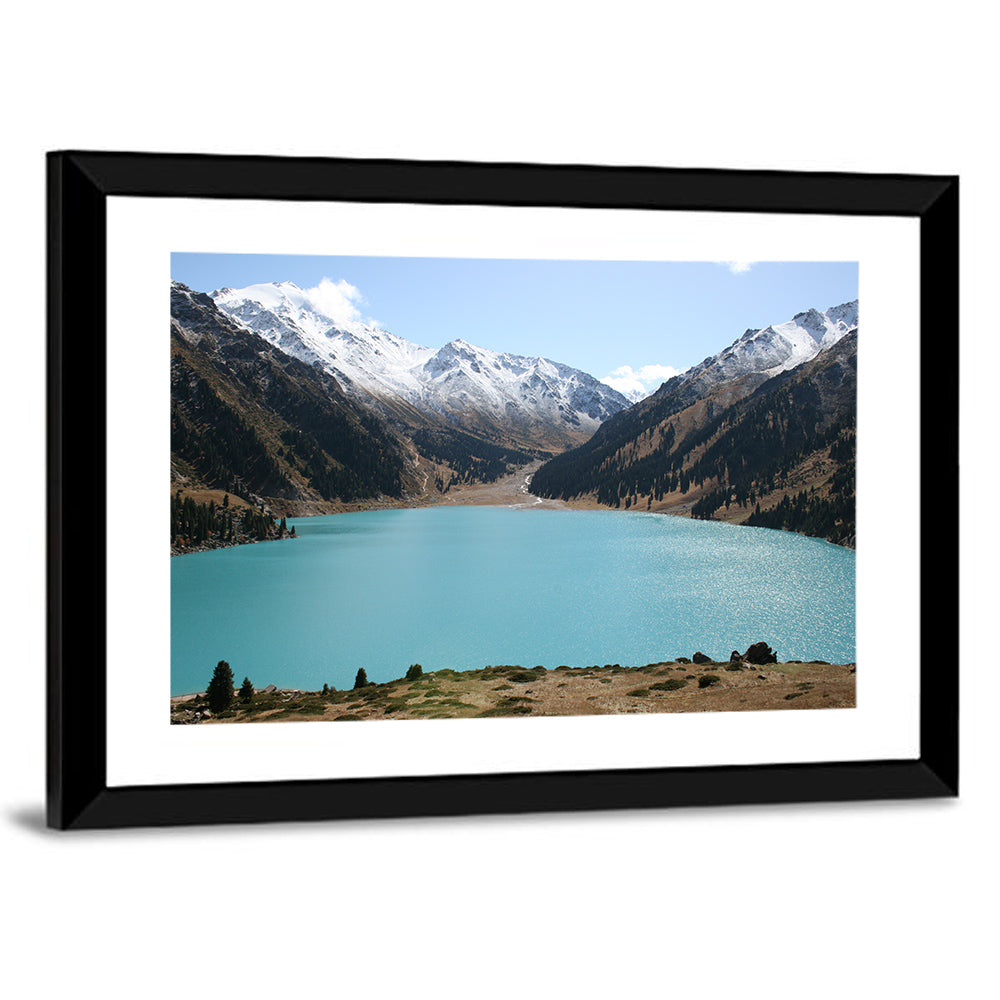 Big Almaty Lake Wall Art