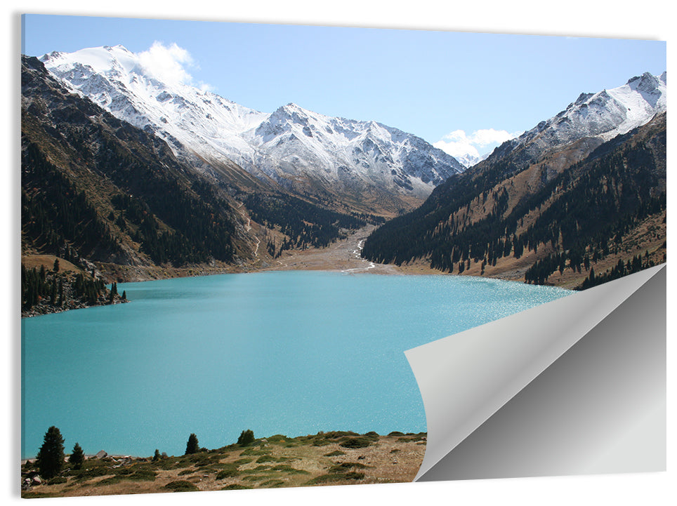 Big Almaty Lake Wall Art