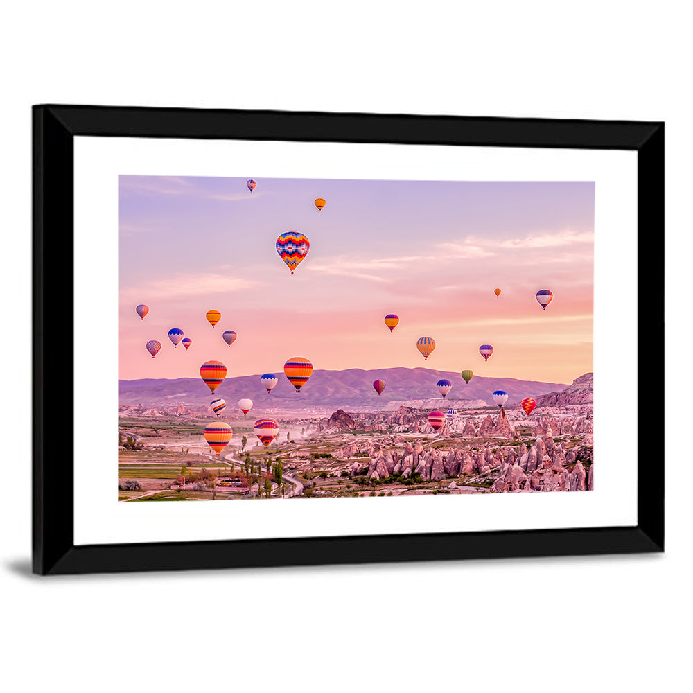 Cappadocia Hot Air Balloons Wall Art