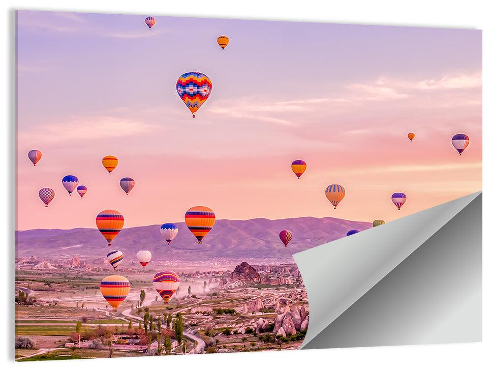 Cappadocia Hot Air Balloons Wall Art