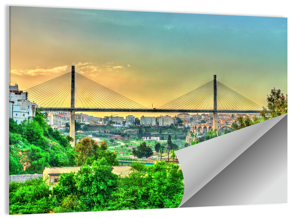 Salah Bey Viaduct at Golden Hour Wall Art
