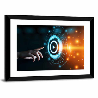 Video Marketing Concept Wall Art