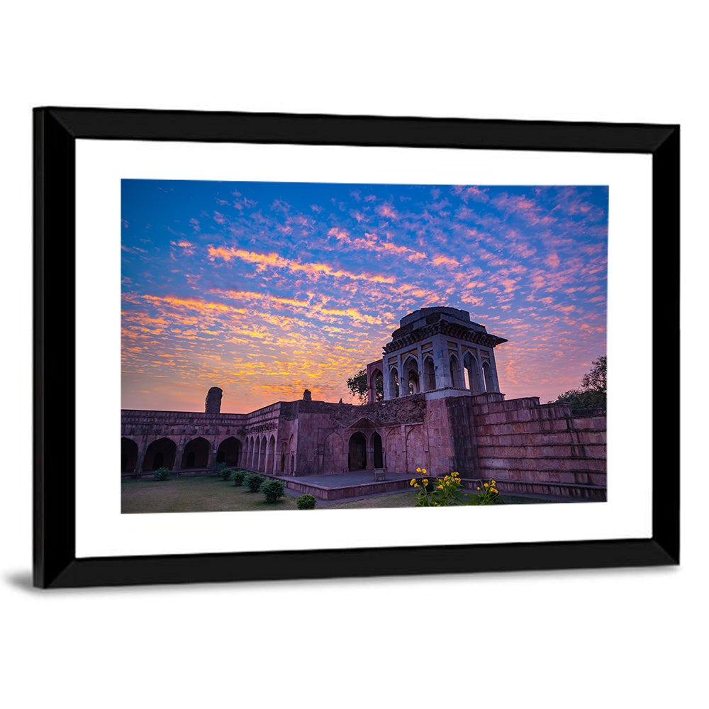 Ashrafi Mahal Sunset Wall Art