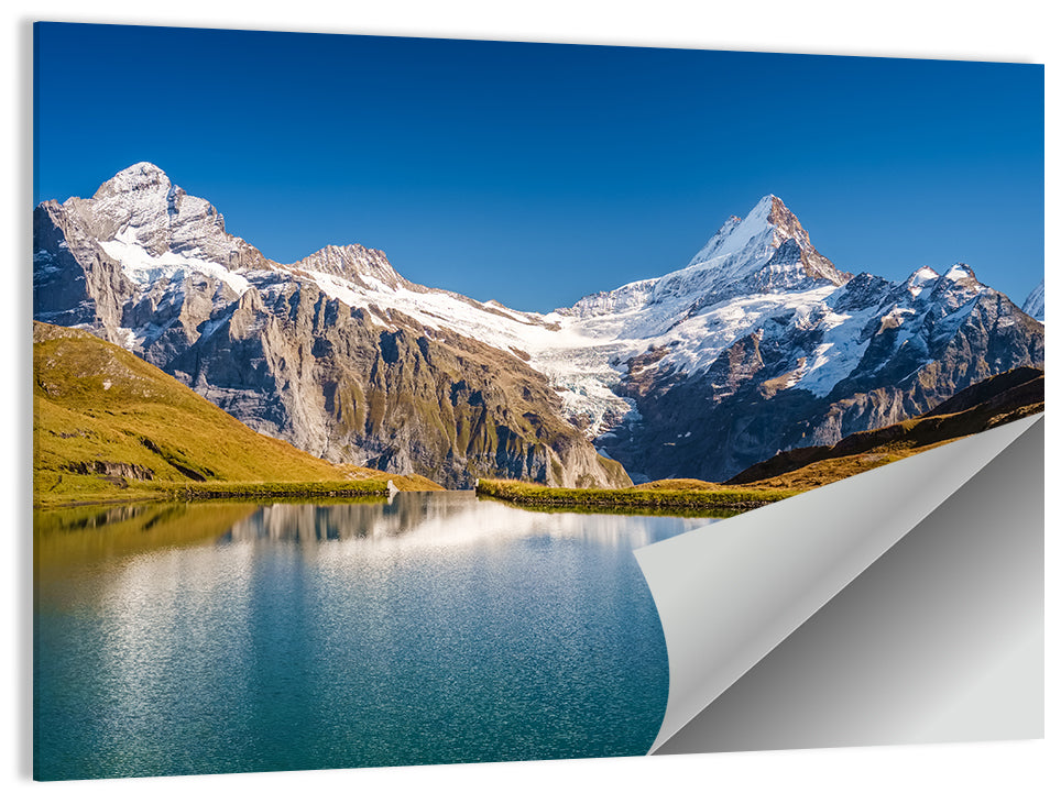 Bachalpsee Mountain Reflection Wall Art