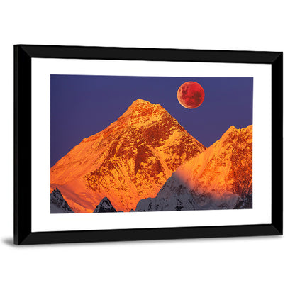 Mount Everest Sunset Wall Art