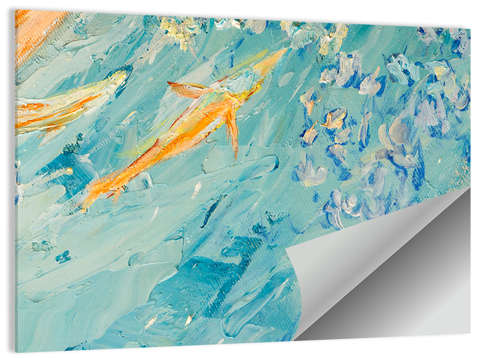 Ocean Life Abstract Wall Art