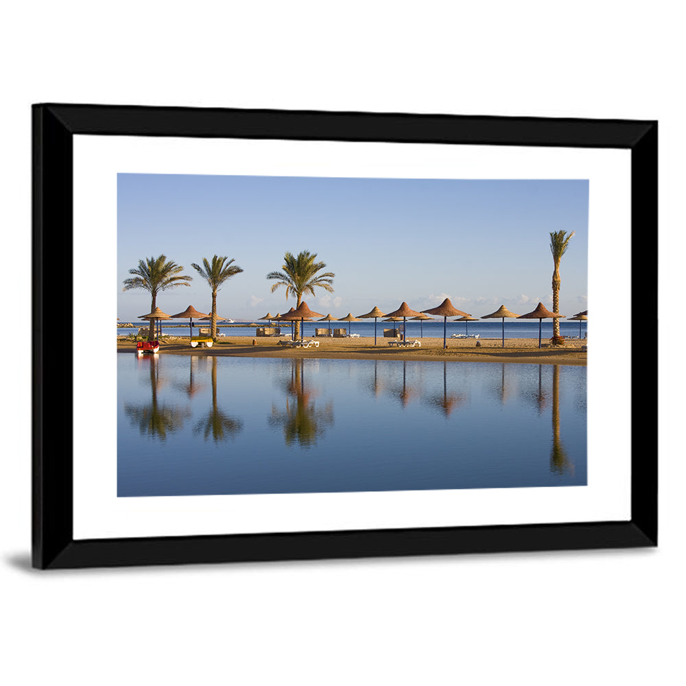 Hurghada Beach Seascape Wall Art