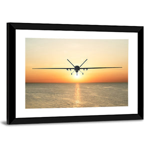 Military Drone Flight Wall Art