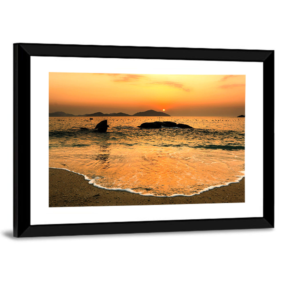 Khanh Hoa Beach Sunset Wall Art