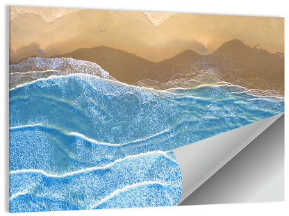 Azure Sea Beach Wall Art