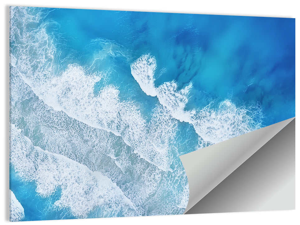 Turquoise Beachscape Wall Art