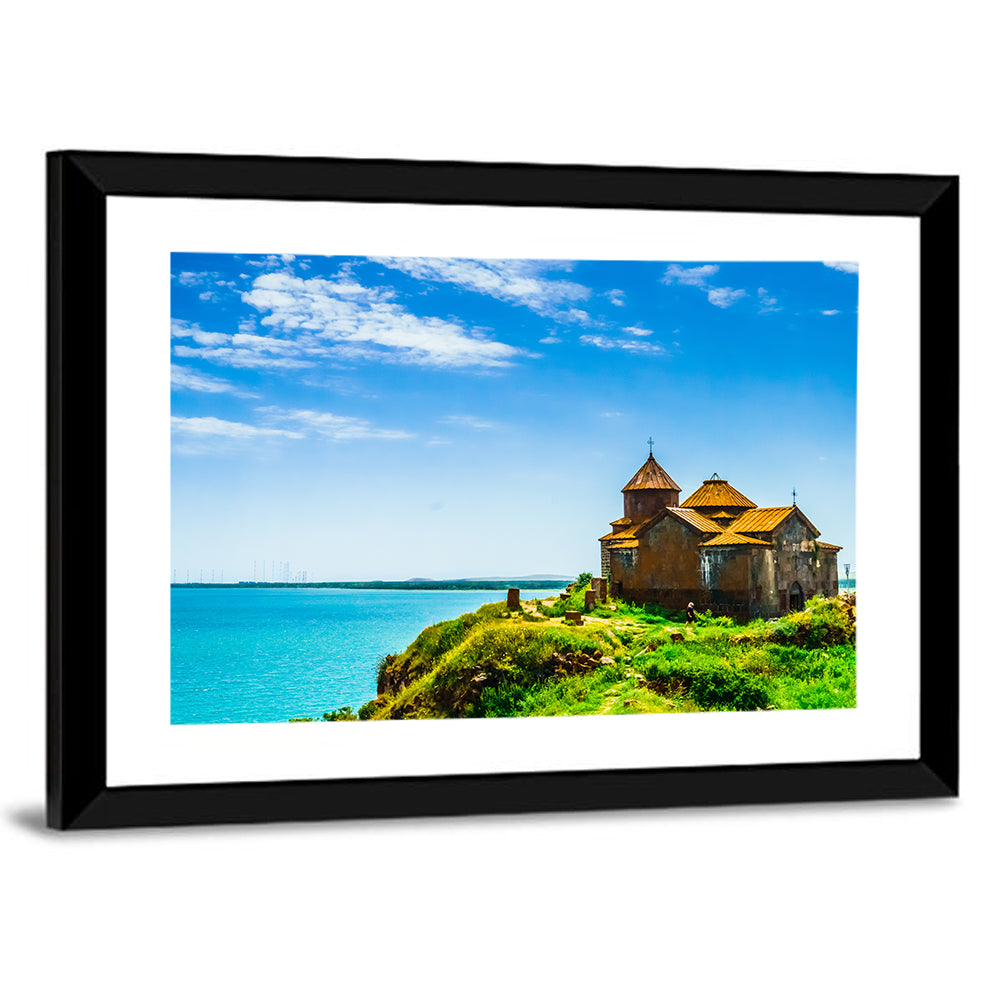 Sevanavank on Lake Sevan Wall Art