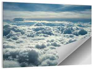 Flying Above Clouds Wall Art