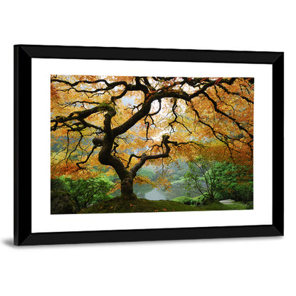 Japanese Autumn Maple Wall Art