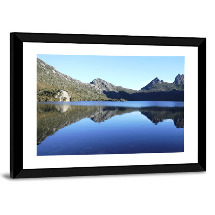 Dove Lake, Cradle Mountain Wall Art as a framed print