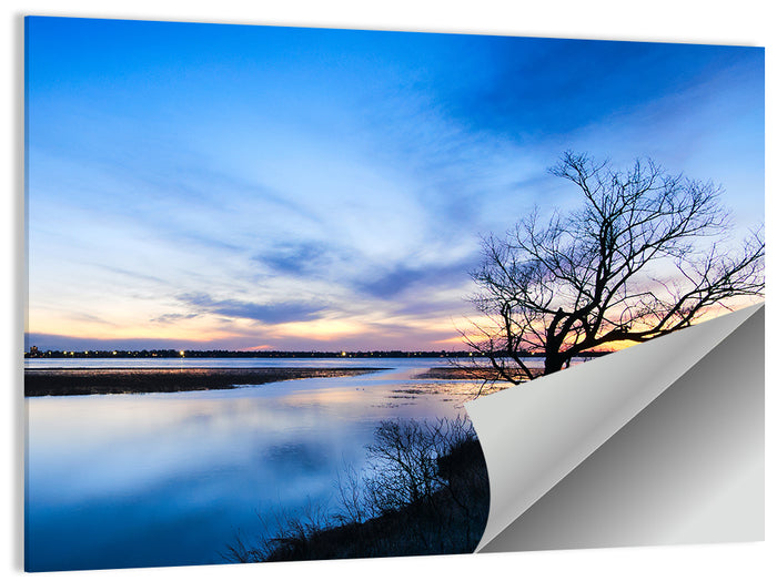 Lake Bemidji Twilight Wall Art as a poster print