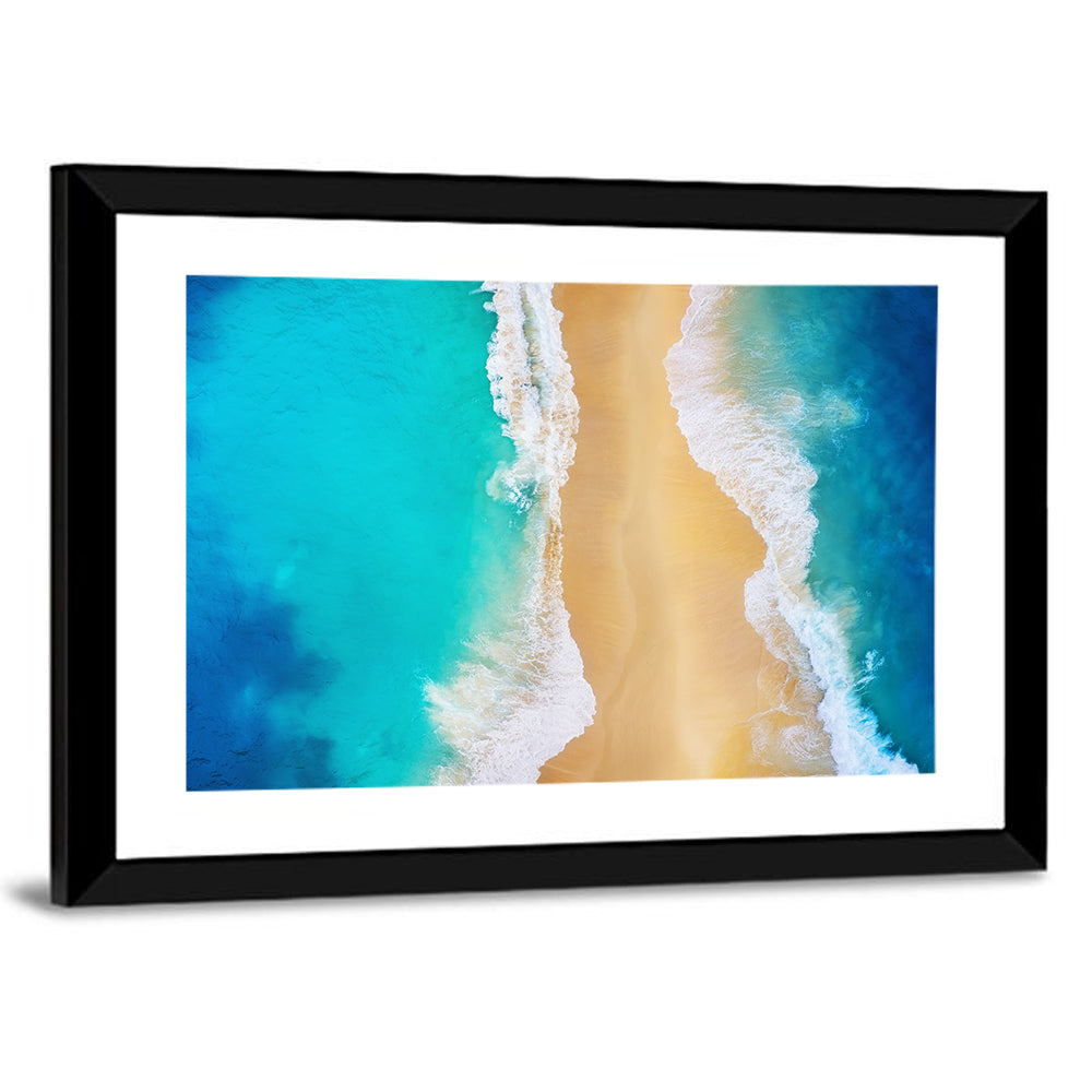 Nusa Penida Turquoise Beach Wall Art