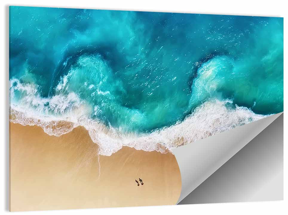 Turquoise Beach Coast Wall Art