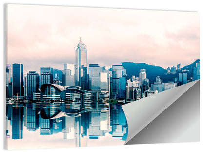 Victoria Harbour Sketch Wall Art