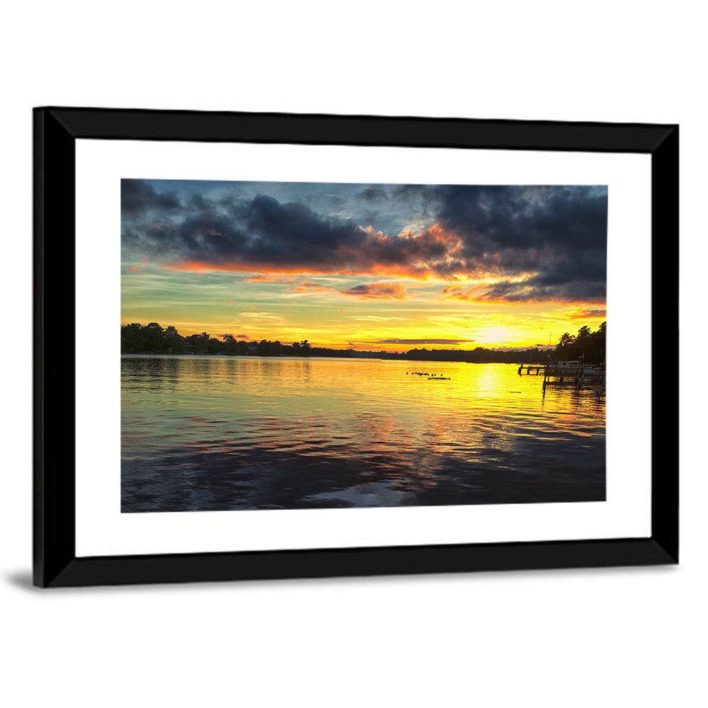 Lake Marion Sunset Wall Art