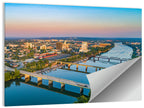 Augusta Savannah River Skyline Wall Art