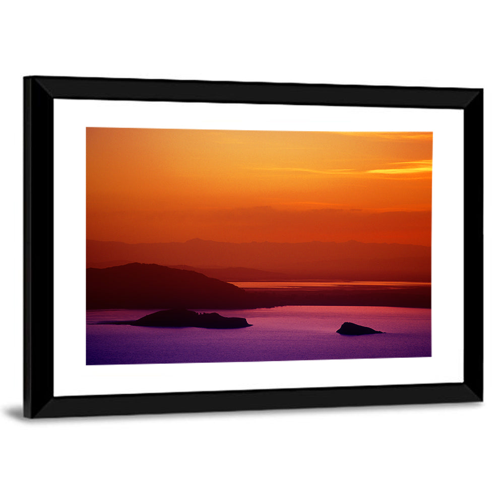 Lake Titicaca Sunset Wall Art