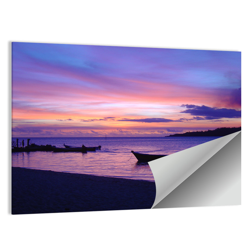 Malolo Island Sunset Wall Art