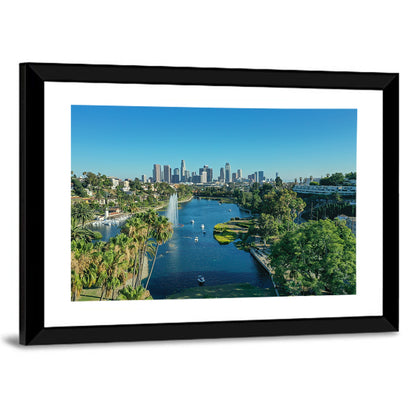 Echo Park Lake Wall Art