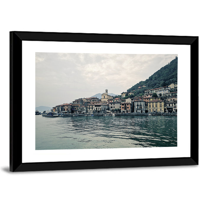 Varenna Harbor, Lake Como Wall Art as a framed print
