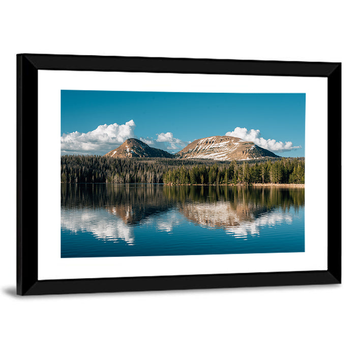 Uinta Mountains at Trial Lake Wall Art as a framed print