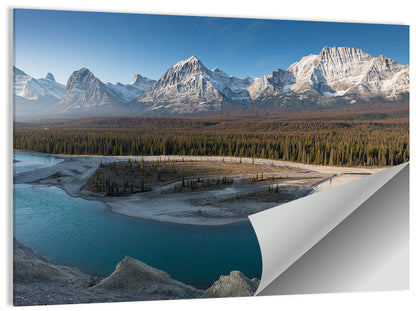 River in Jasper National Park Wall Art