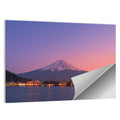 Mount Fuji Over Lake Kawaguchi Wall Art