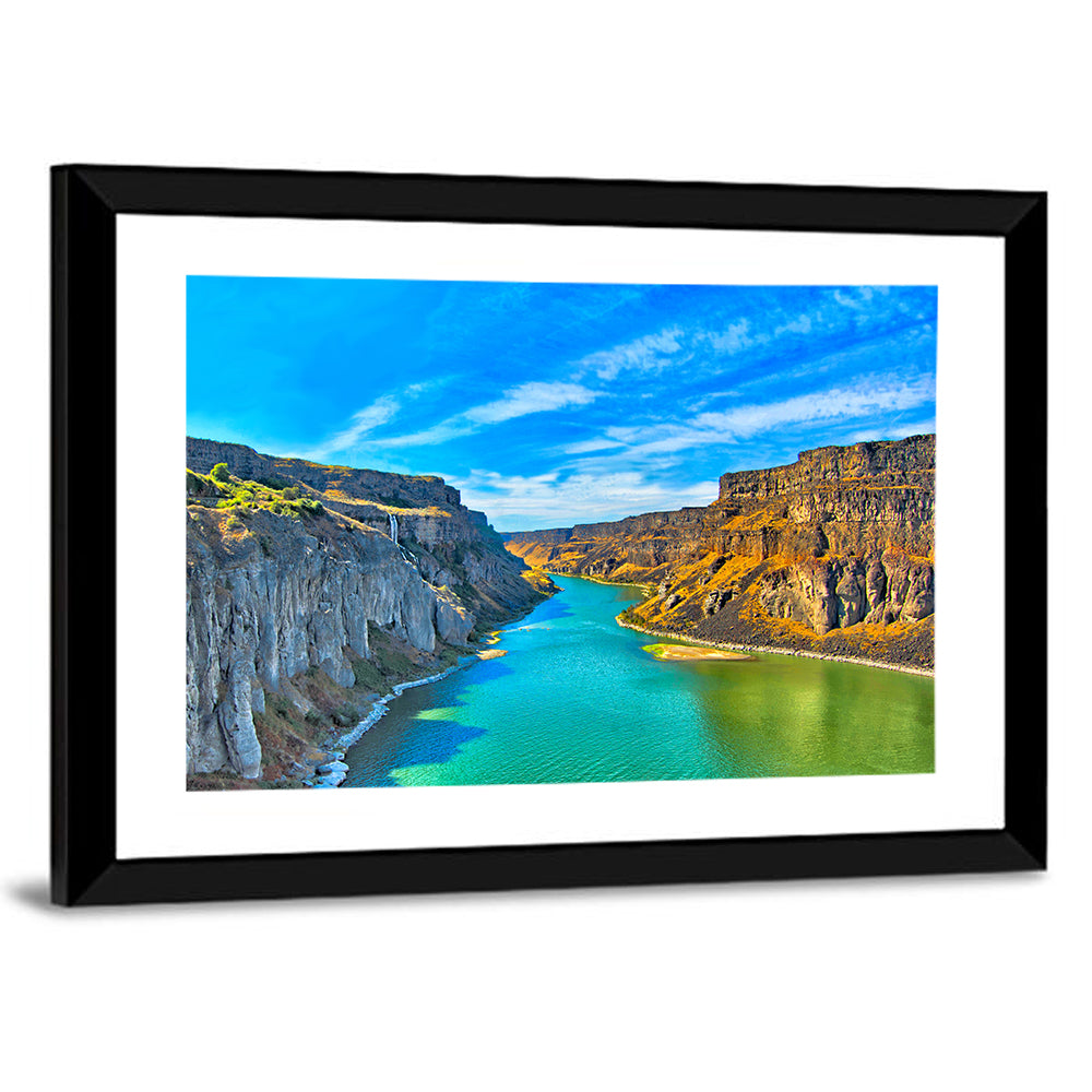 Snake River Canyon at Twin Falls Wall Art