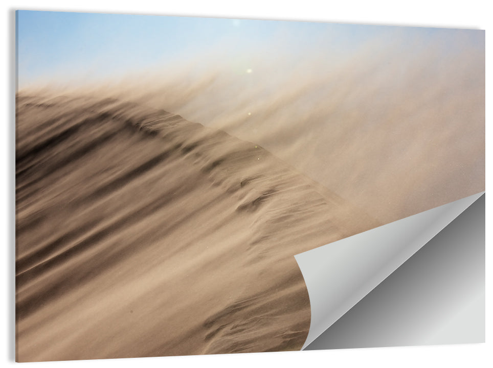 Sandstorm Over Dune Wall Art