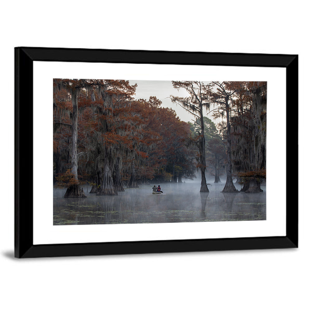Caddo Lake Morning Mist Wall Art