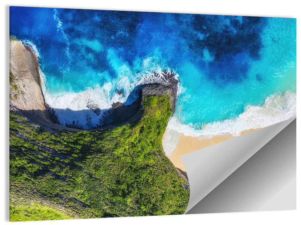 Kelingking Beach Cliffs Wall Art