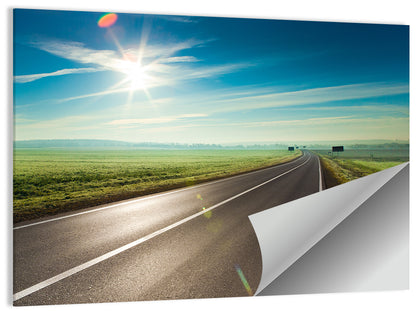 Sunny Road Wall Art