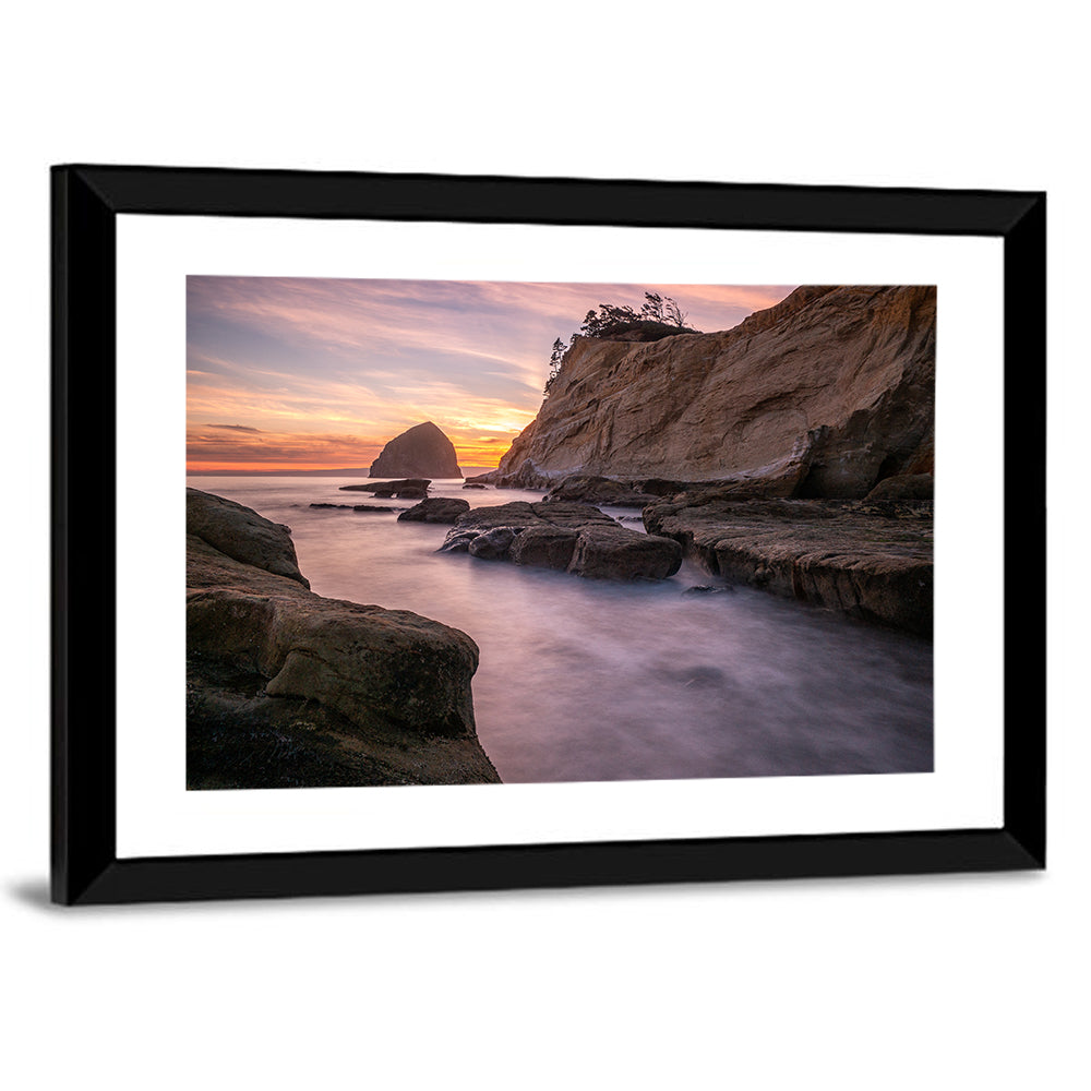 Haystack Rock at Cape Kiwanda Wall Art