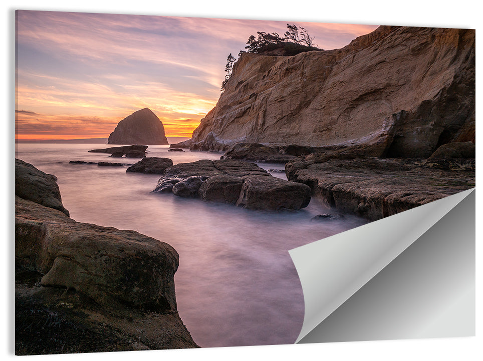 Haystack Rock at Cape Kiwanda Wall Art